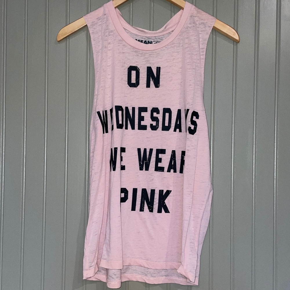 MEAN GIRLS Sleeveless Graphic Tank Top Women’s Medium